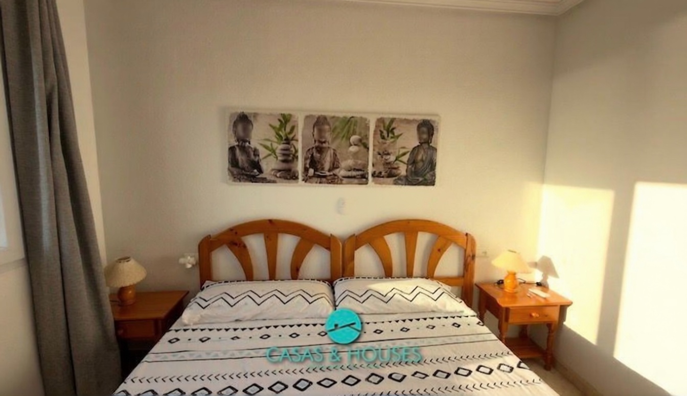 Apartamento em primeira linha de praia em La Manga del Mar Menor — Casa banho