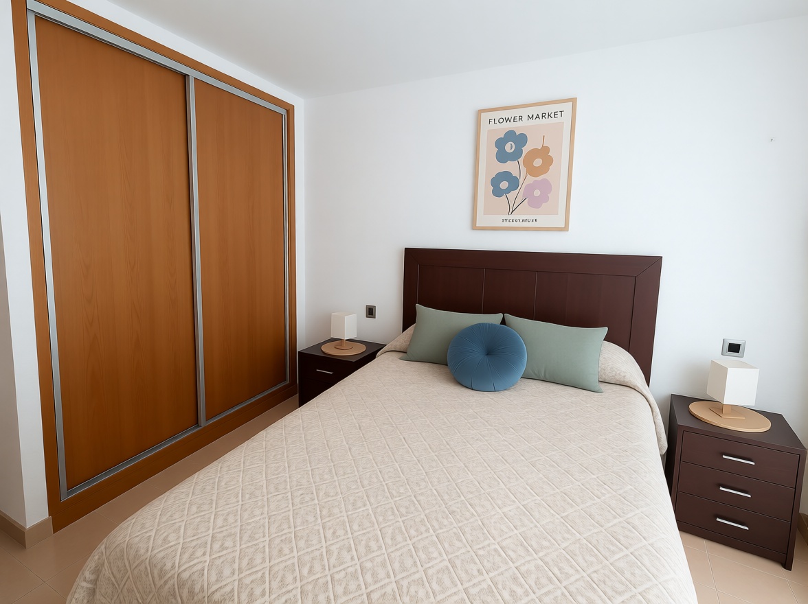 Apartamento em primeira linha de praia em La Manga del Mar Menor — Quarto