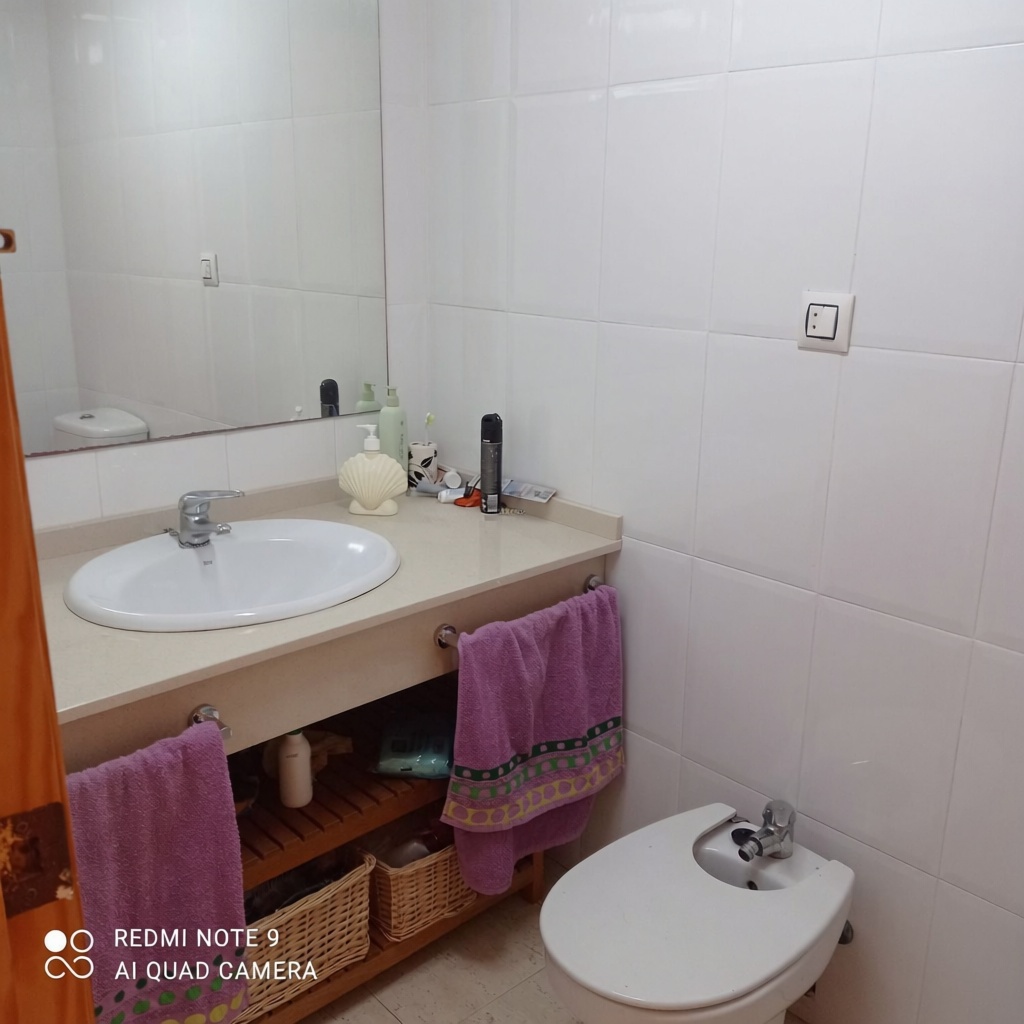 Apartamento em primeira linha de praia em La Manga del Mar Menor — Casa banho