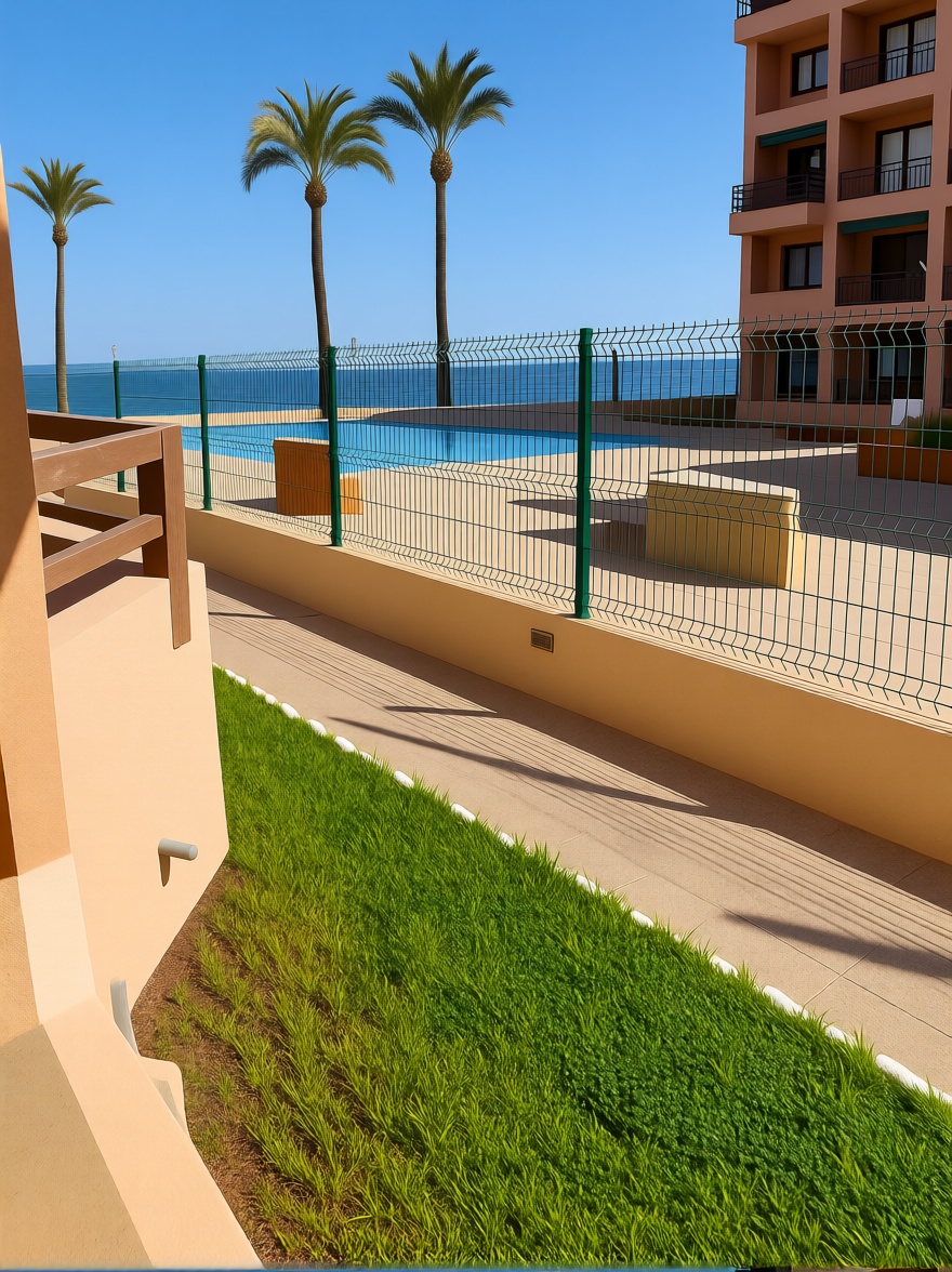 Beachfront flat in La Manga del Mar Menor