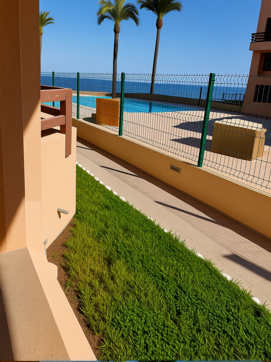 Beachfront flat in La Manga del Mar Menor — Sea view