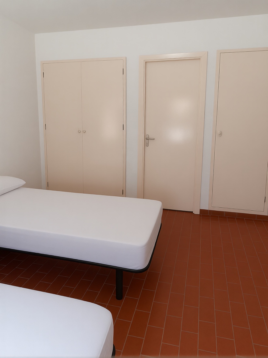 Beachfront flat in La Manga del Mar Menor — Bedroom