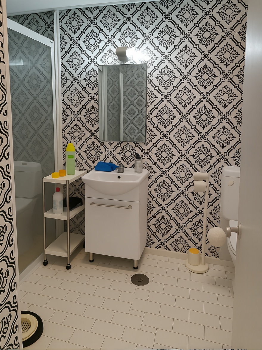 Beachfront flat in La Manga del Mar Menor — Bathroom