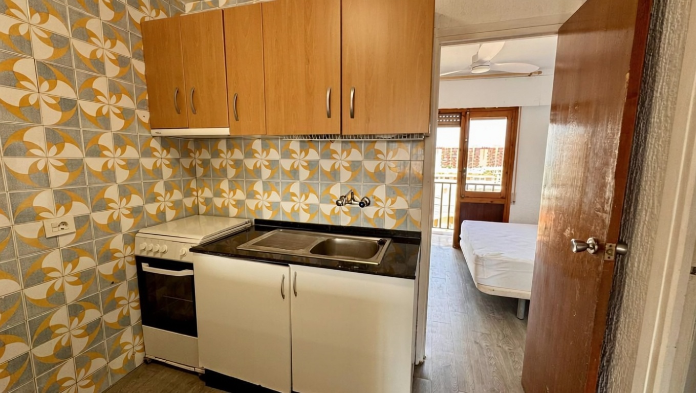Apartamento em primeira linha de praia em La Manga del Mar Menor — Casa banho