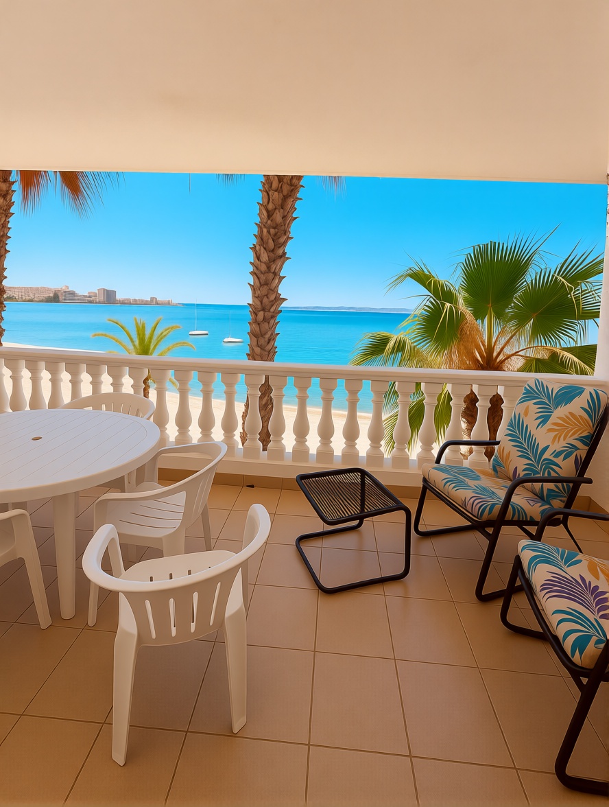 Дуплекс первая линия пляжа в La Manga del Mar Menor