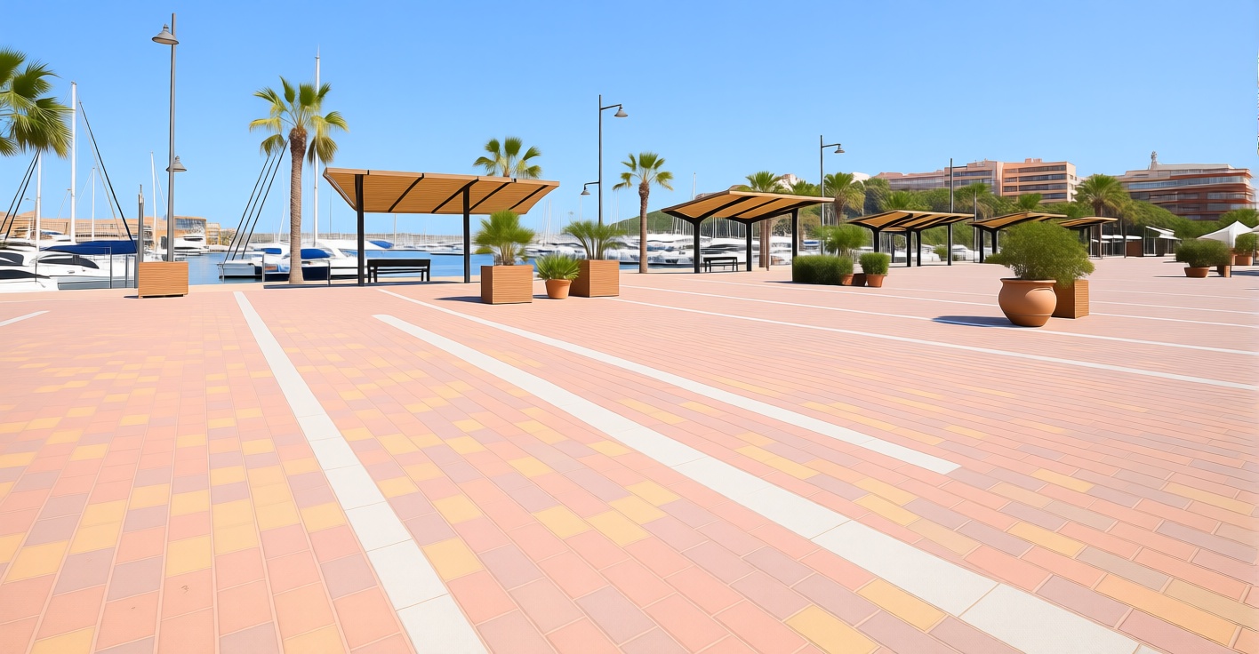 Piso en primera línea de playa en Mazarrón — Vista mar