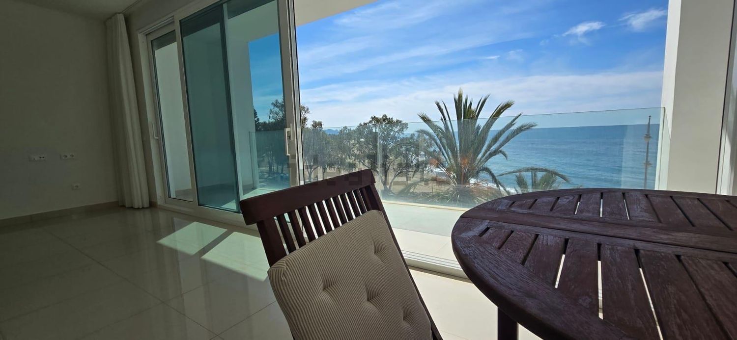 Chalet con acceso directo a playa en Mazarrón — Terraza mar