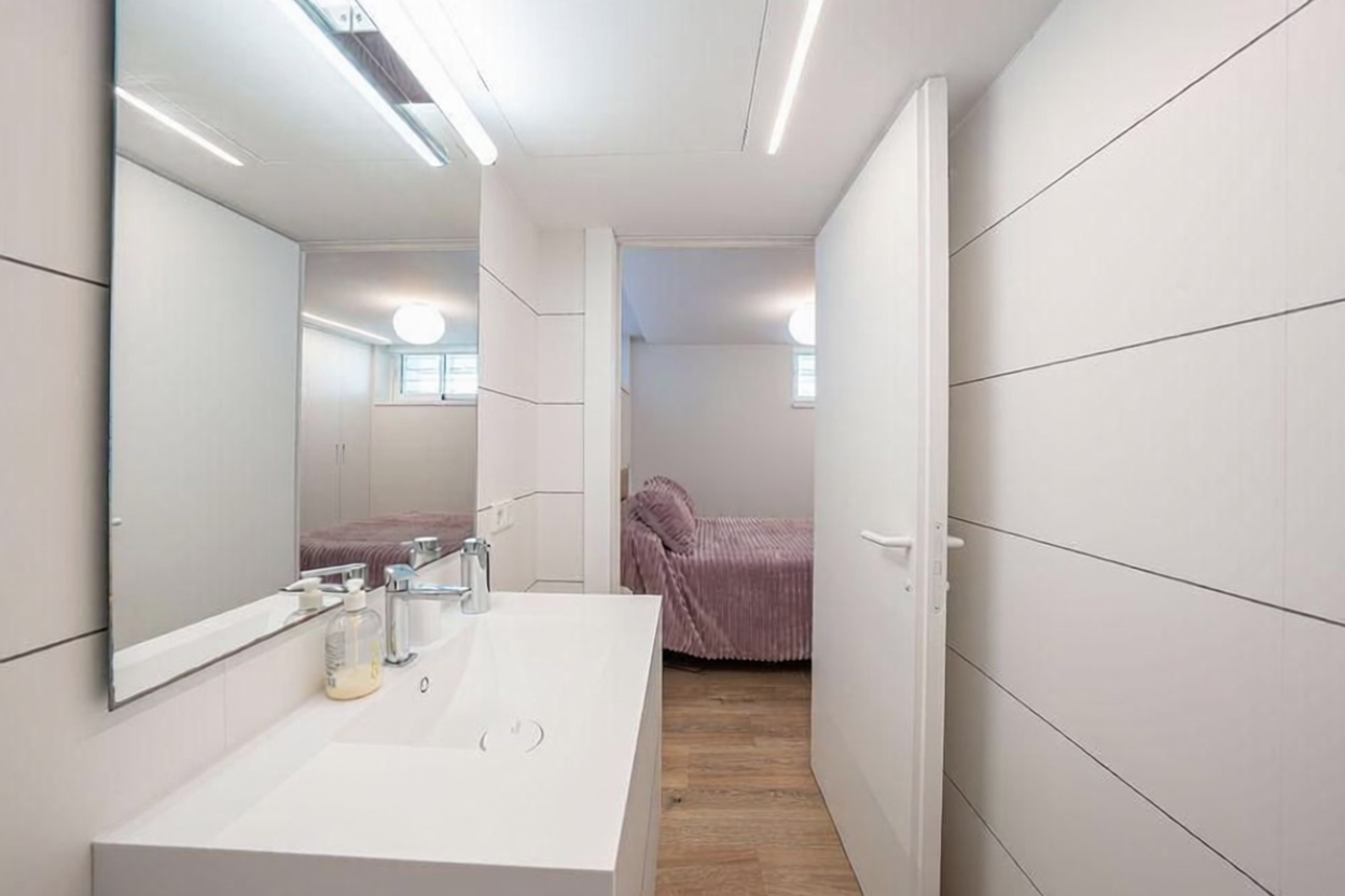 Chalet con acceso directo a playa en Mazarrón — Baño