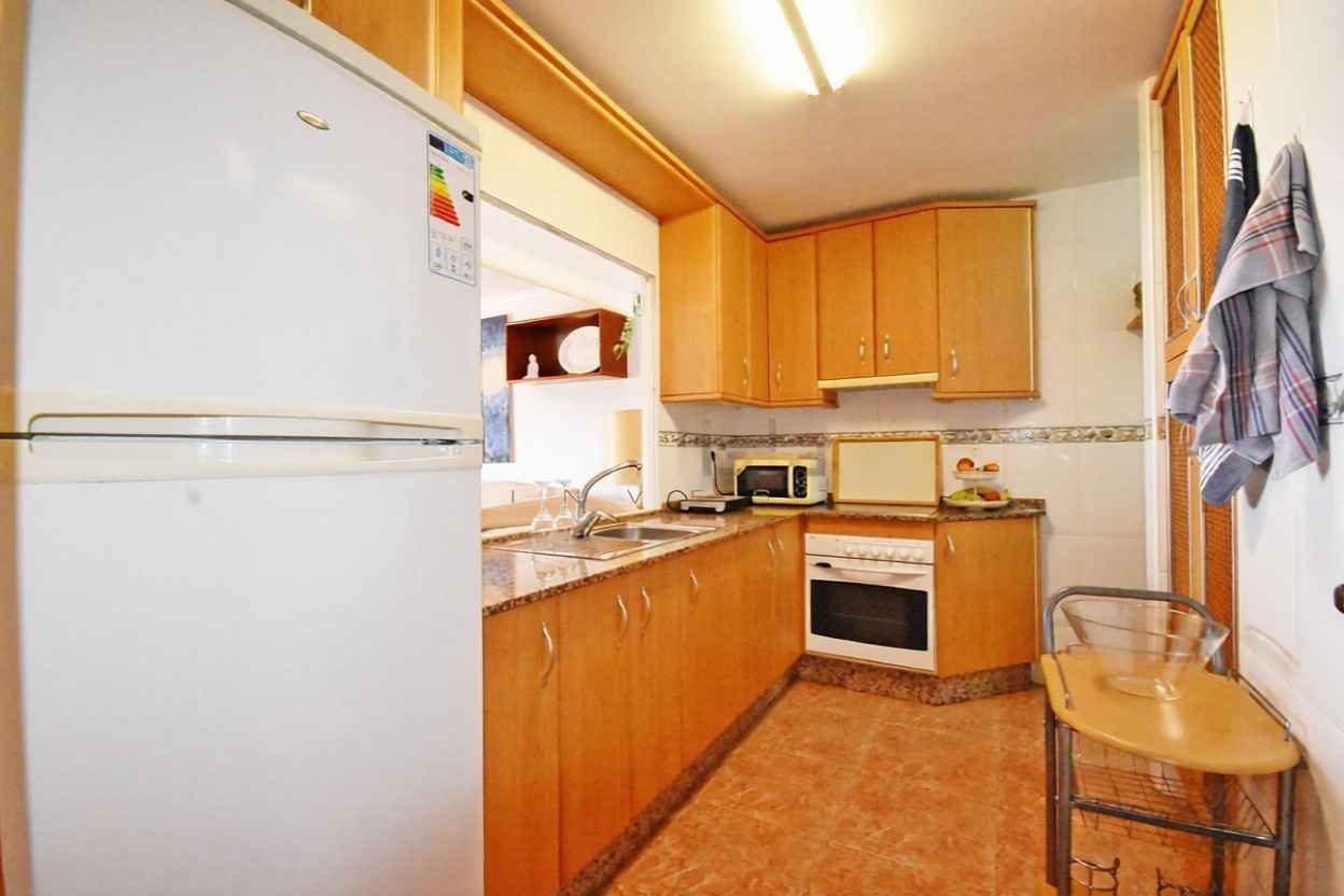Beachfront flat in Mazarrón — Kitchen