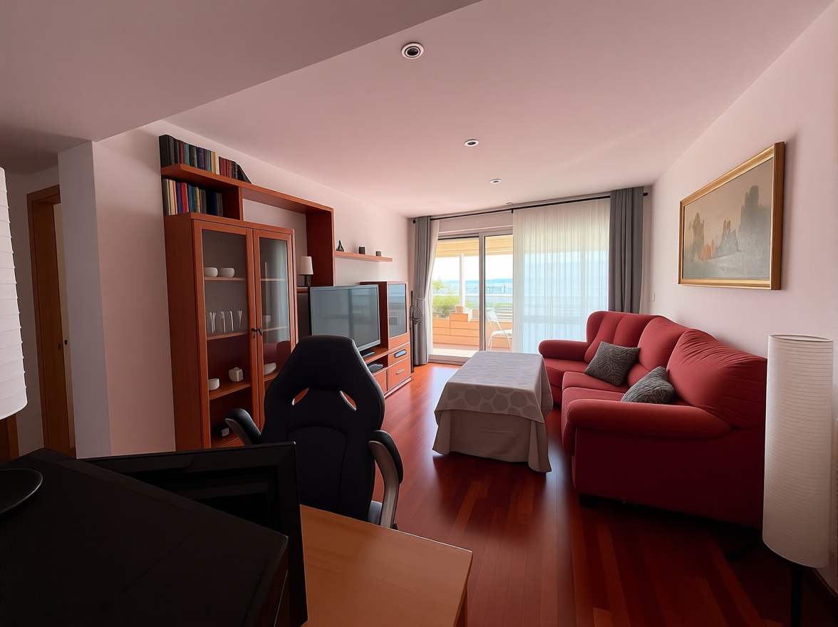 Piso en primera línea de playa en Mazarrón — Dormitorio