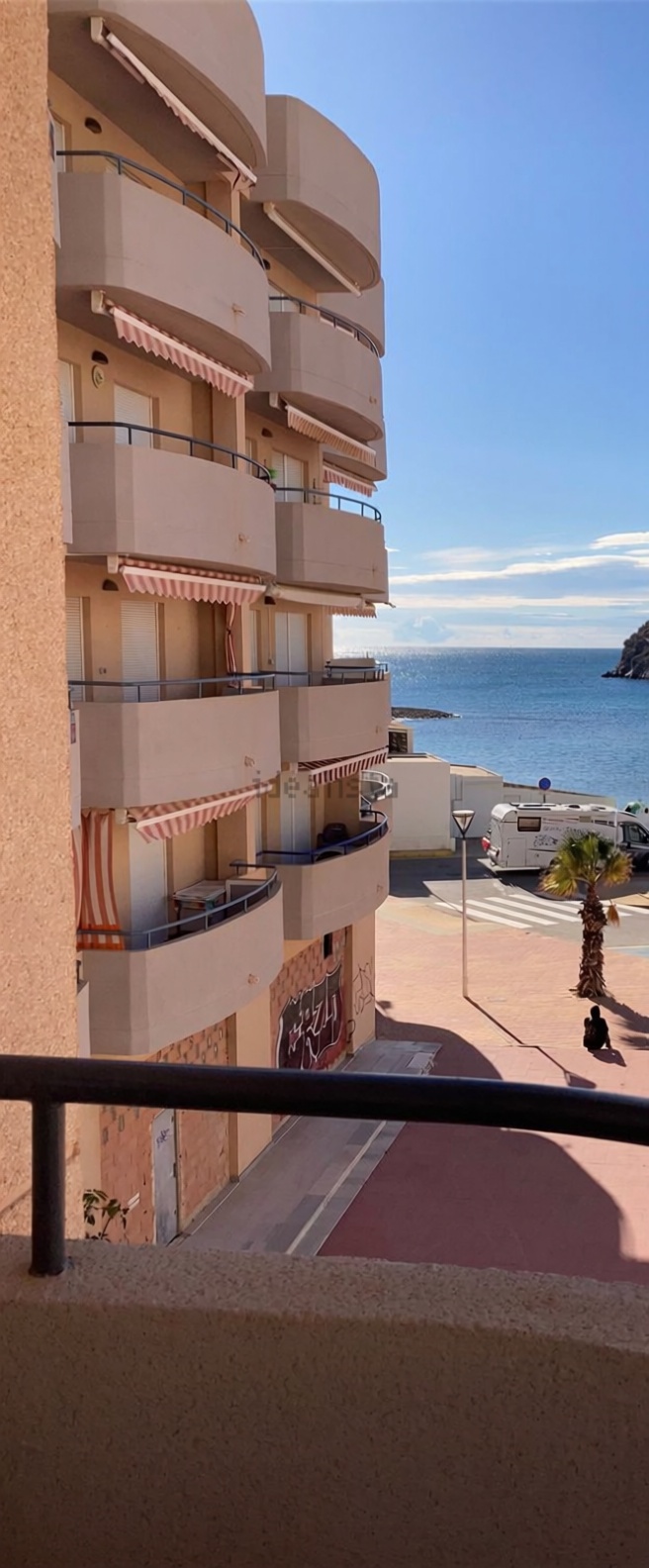 Apartamento em primeira linha de praia em Mazarrón