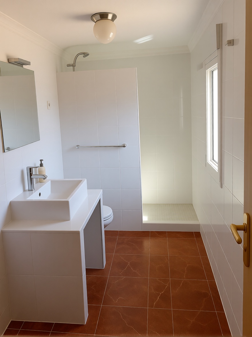 Chalet con acceso directo a playa en Lorca — Baño