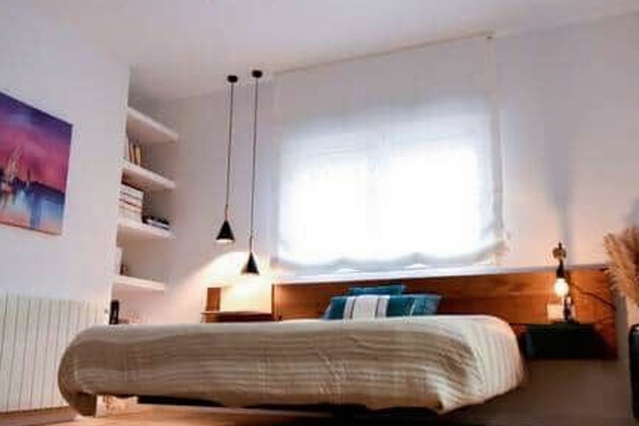 Chalet con acceso directo a playa en Águilas — Dormitorio