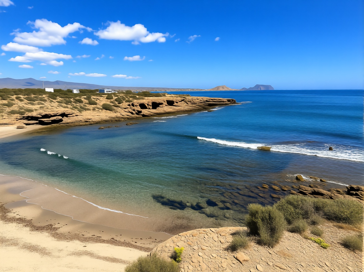 Chalet con acceso directo a playa en Águilas — Vista mar