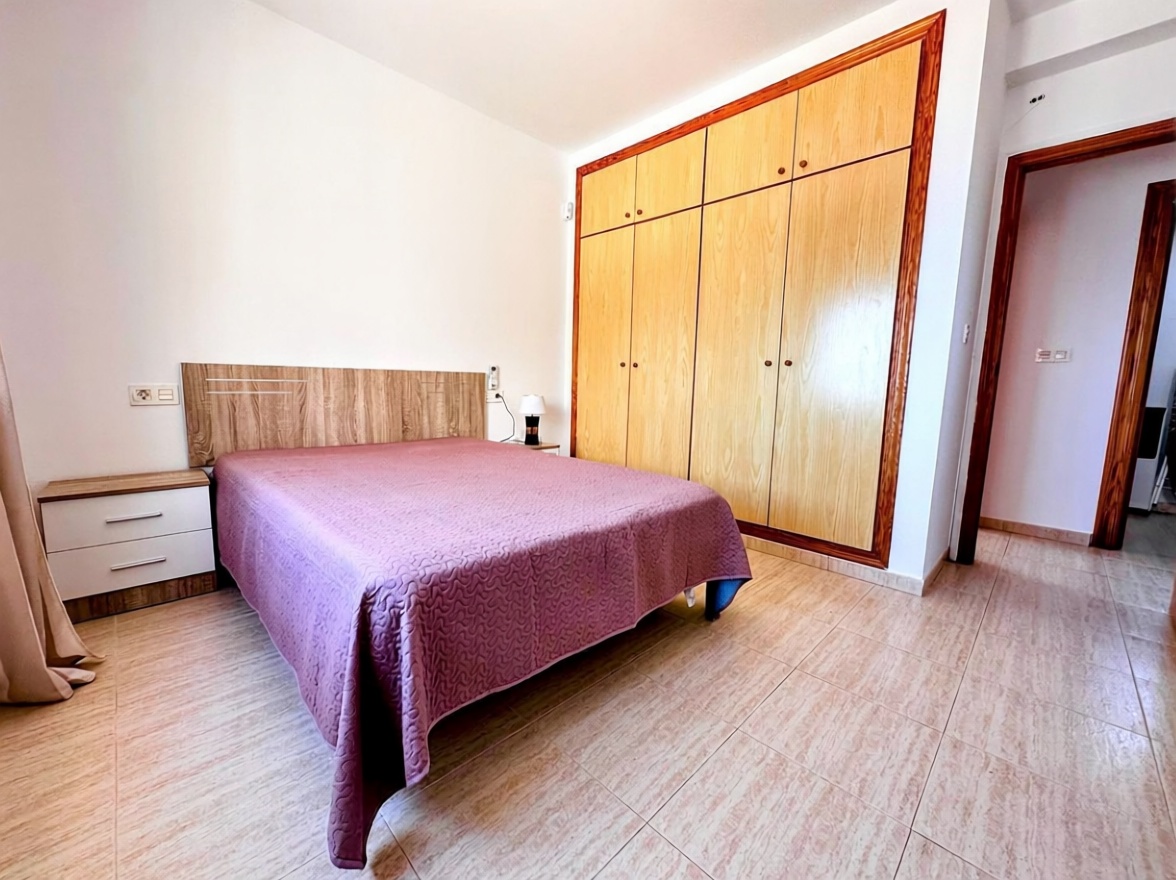 Chalet con acceso directo a playa en Águilas — Dormitorio