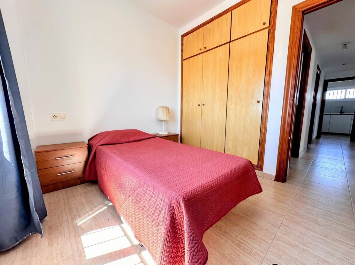 Chalet con acceso directo a playa en Águilas — Dormitorio