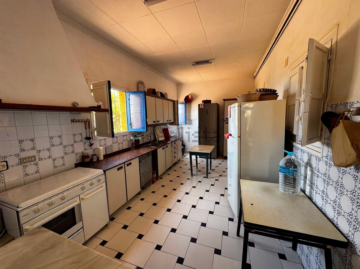 Chalet avec accès direct à la plage à Águilas — Cuisine