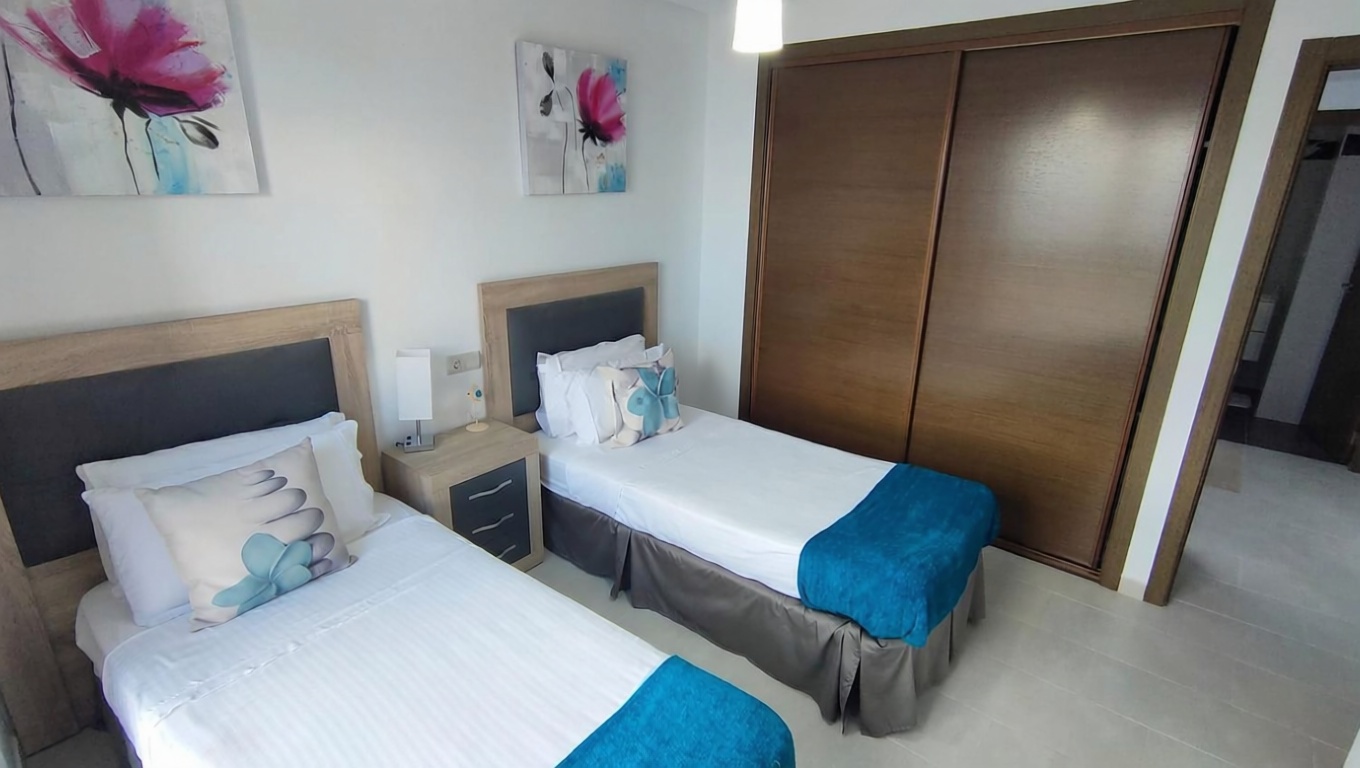 Duplex en première ligne de plage à San Juan de los Terreros — Sanitaires