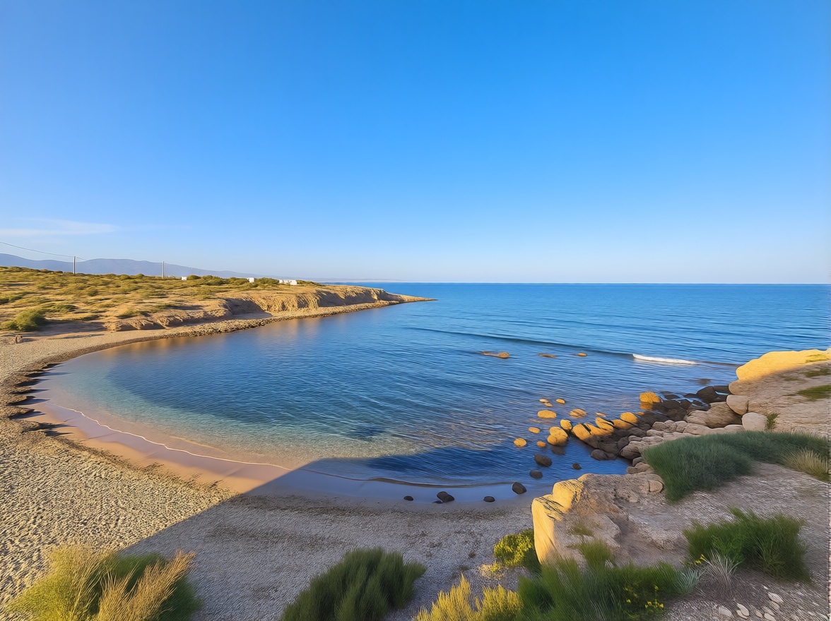 Chalet con acceso directo a playa en Águilas — Vista mar