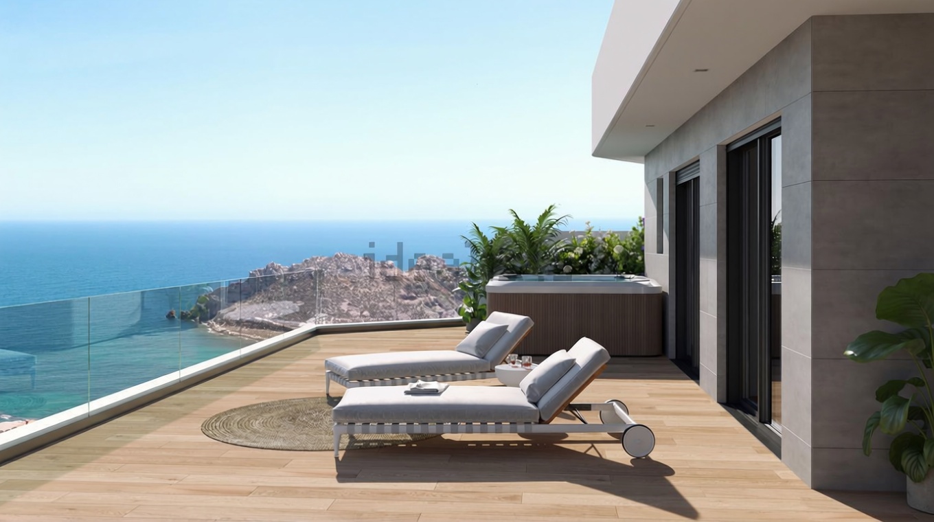 Piso en primera línea de playa en Águilas