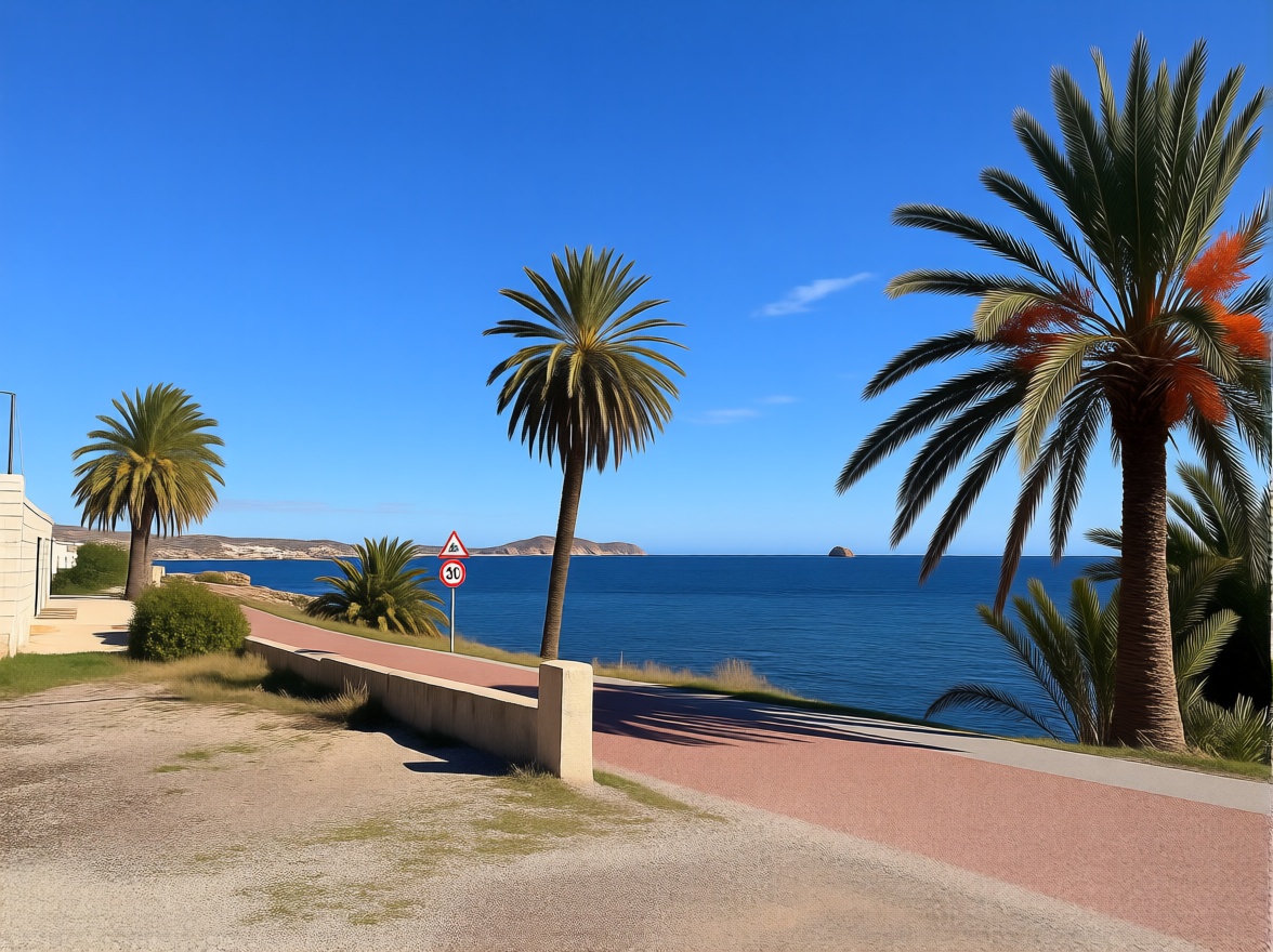 Chalet con acceso directo a playa en San Juan de los Terreros — Vista mar