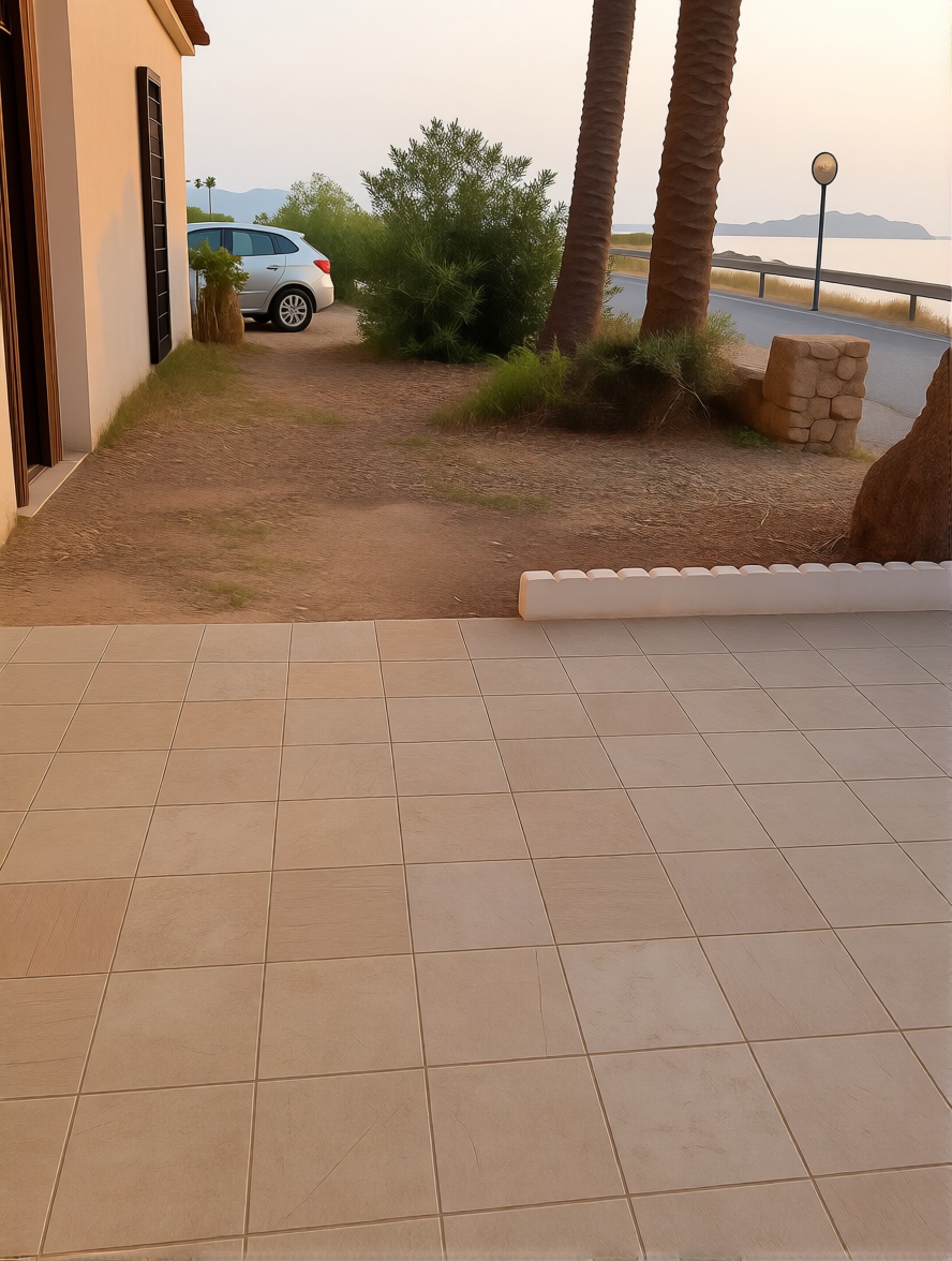 Chalet con acceso directo a playa en San Juan de los Terreros — Vista mar