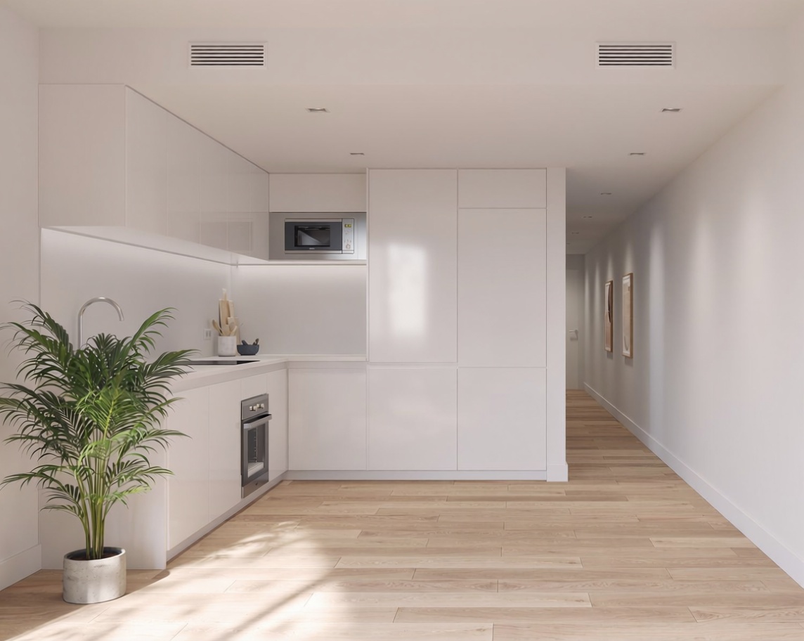 Appartement en première ligne de plage à Águilas — Cuisine
