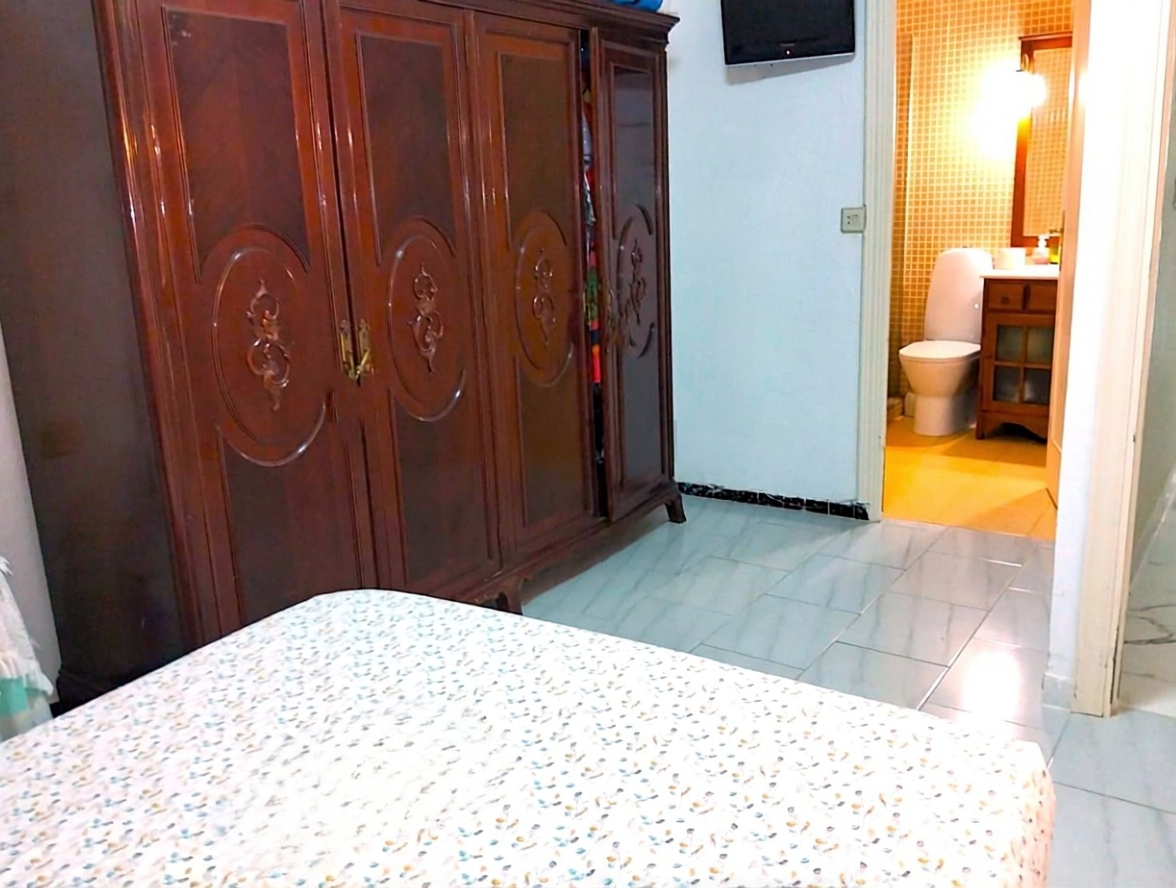 Piso en primera línea de playa en Águilas — Dormitorio