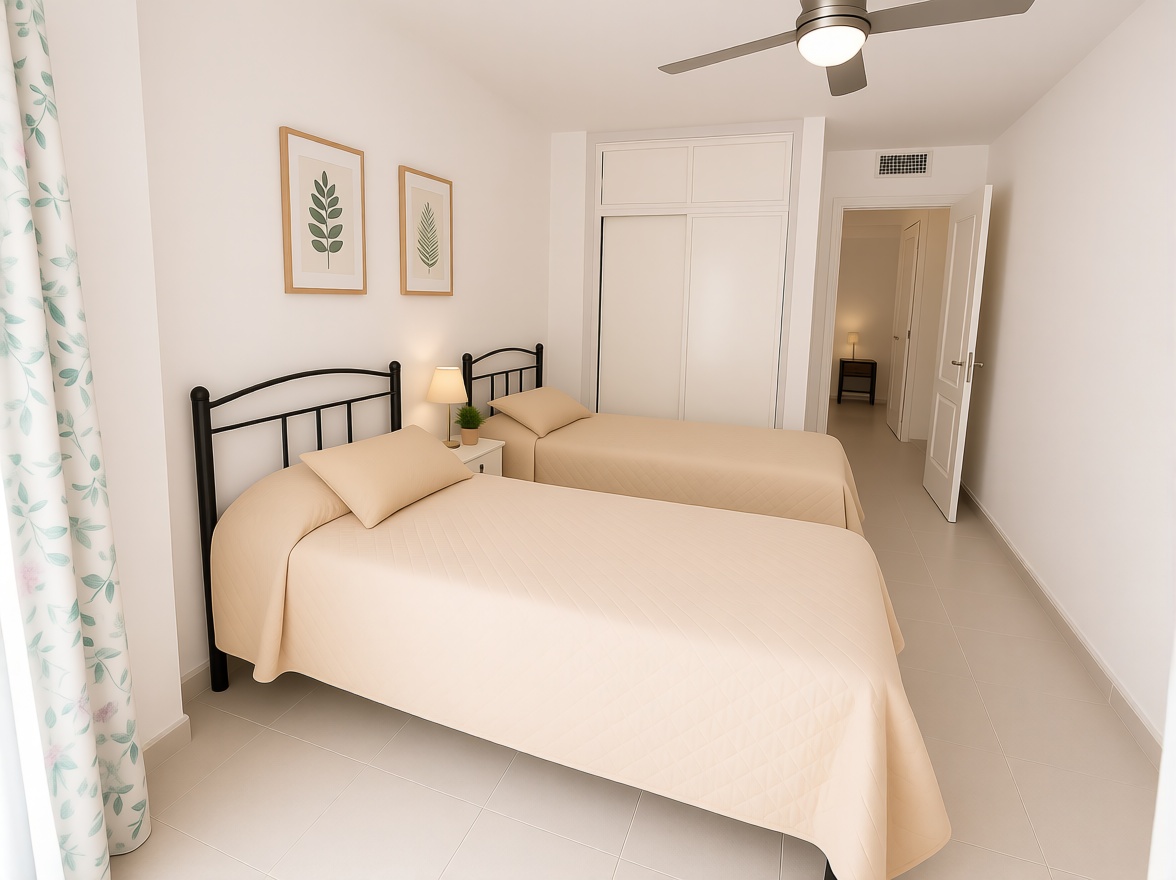 Appartement en première ligne de plage à Águilas — Chambre