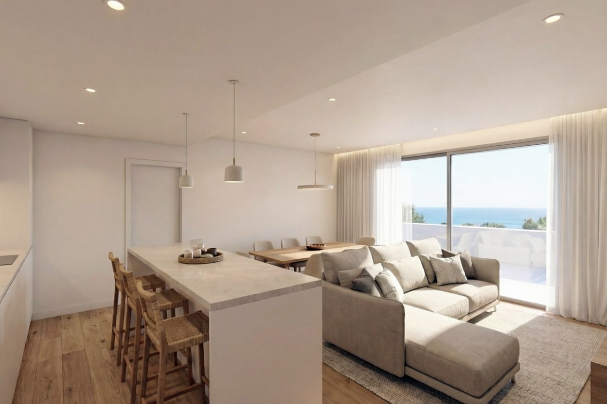 Beachfront flat in Águilas