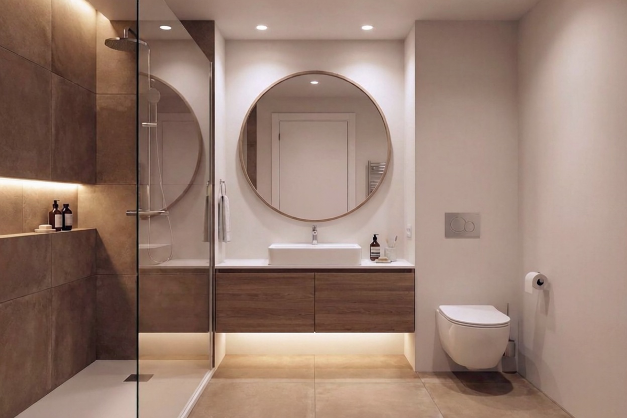 Beachfront flat in Águilas — Bathroom