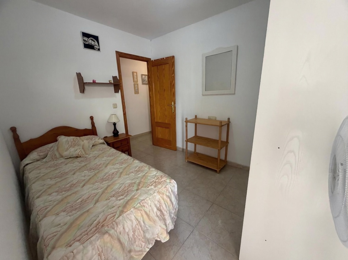 Beachfront flat in Águilas — Bedroom
