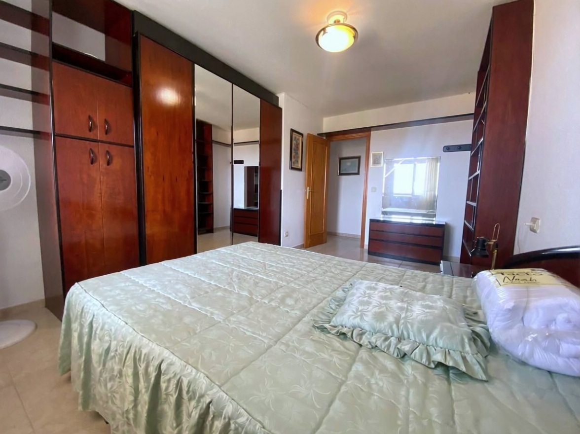Beachfront flat in Águilas — Bedroom