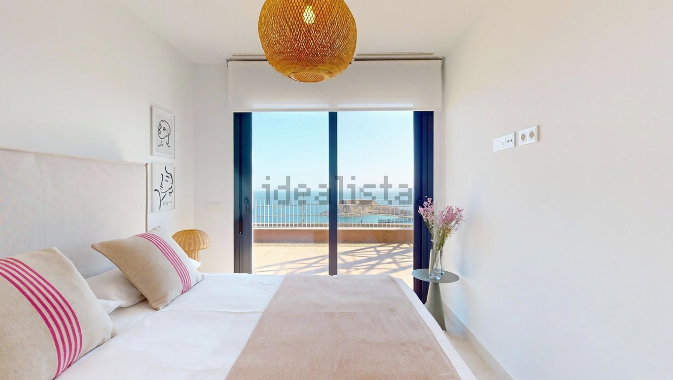 Appartement en première ligne de plage à Águilas — Chambre