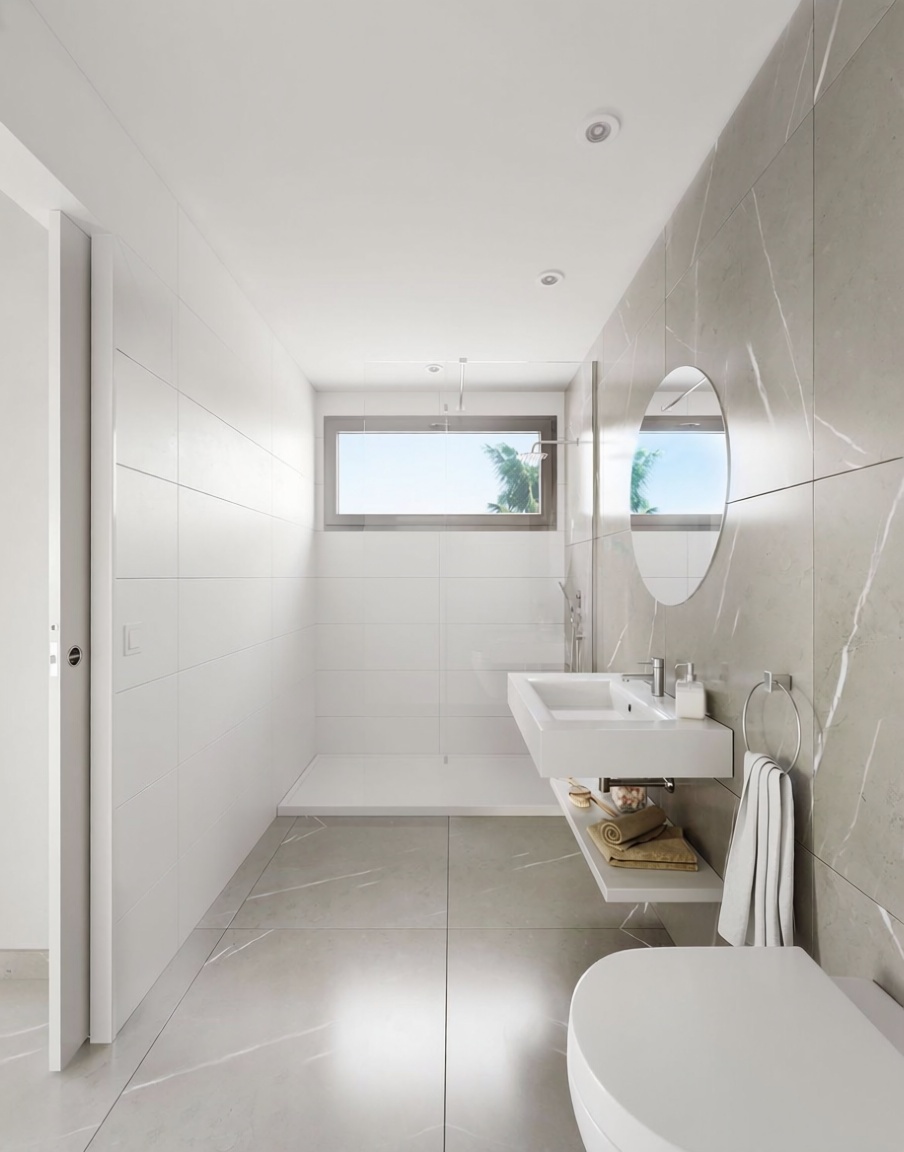 Appartement en première ligne de plage à Águilas — Sanitaires