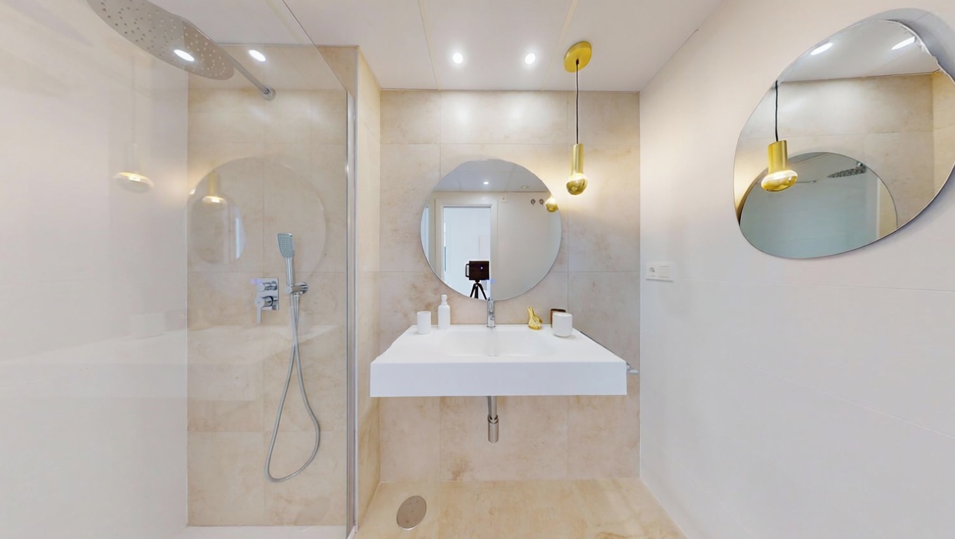 Appartement en première ligne de plage à Águilas — Sanitaires