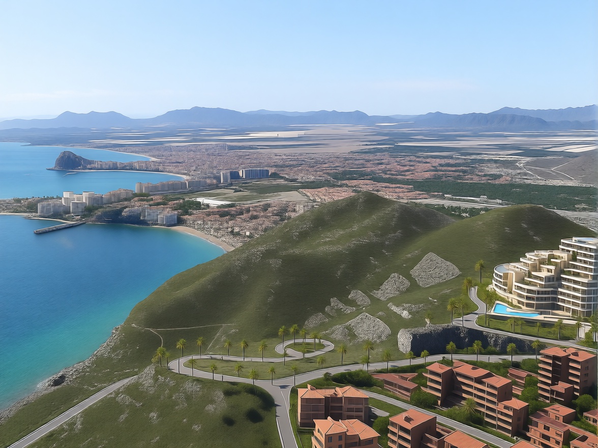 Piso en primera línea de playa en Águilas — Vista mar