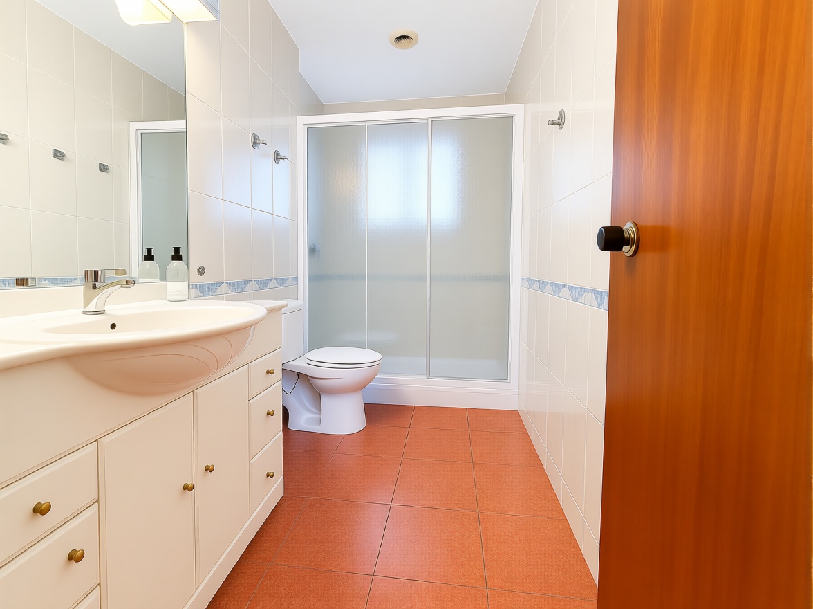 Appartement en première ligne de plage à Águilas — Sanitaires