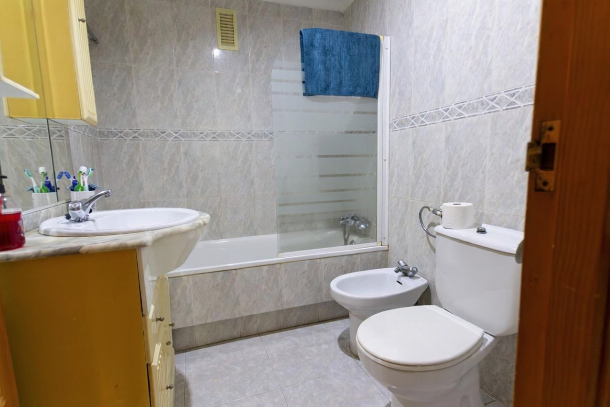 Appartement en première ligne de plage à Águilas — Sanitaires