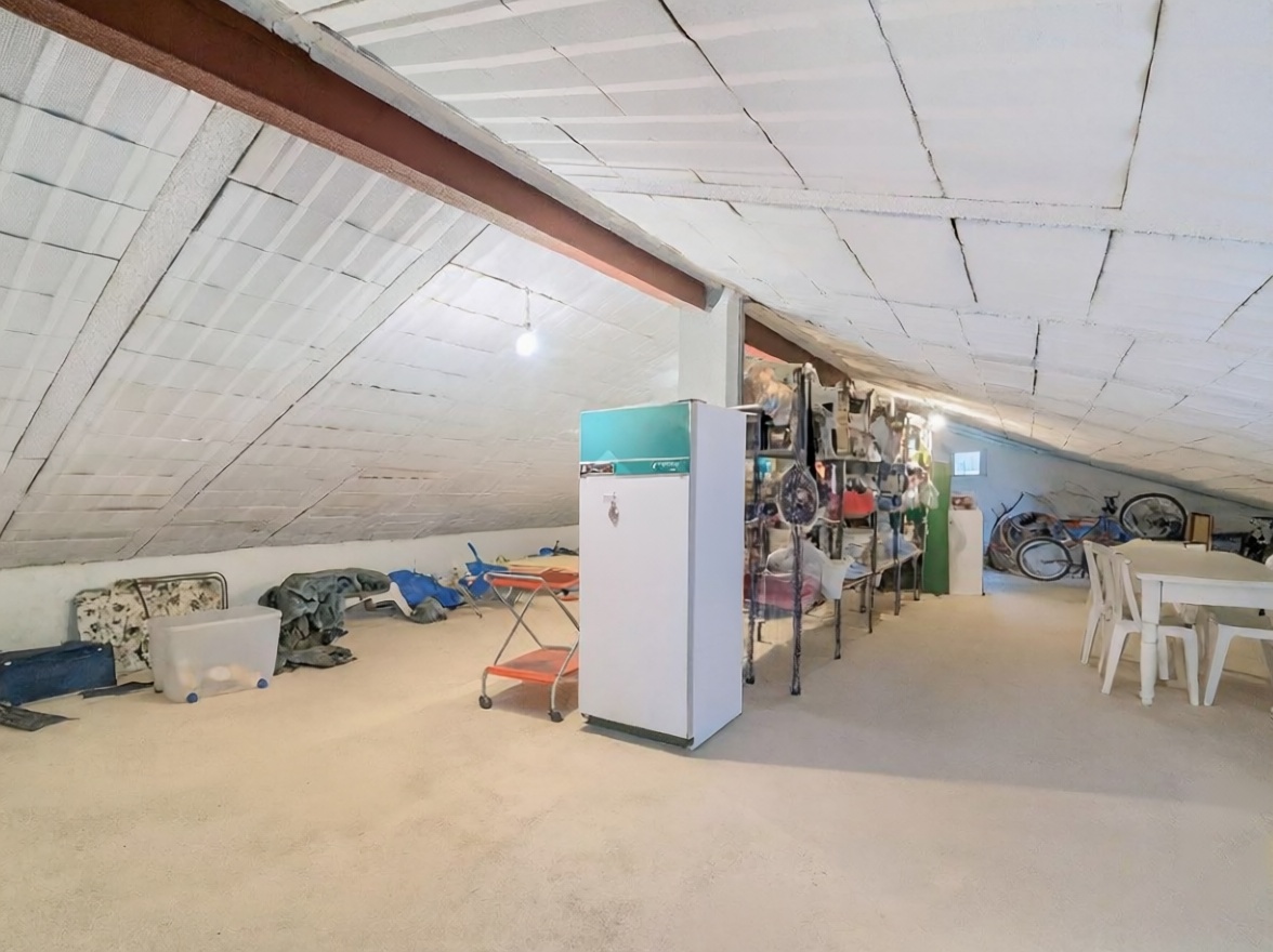 Chalet con acceso directo a playa en San Juan de los Terreros — Dormitorio