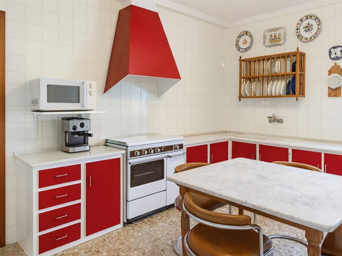 Chalet con acceso directo a playa en San Juan de los Terreros — Cocina