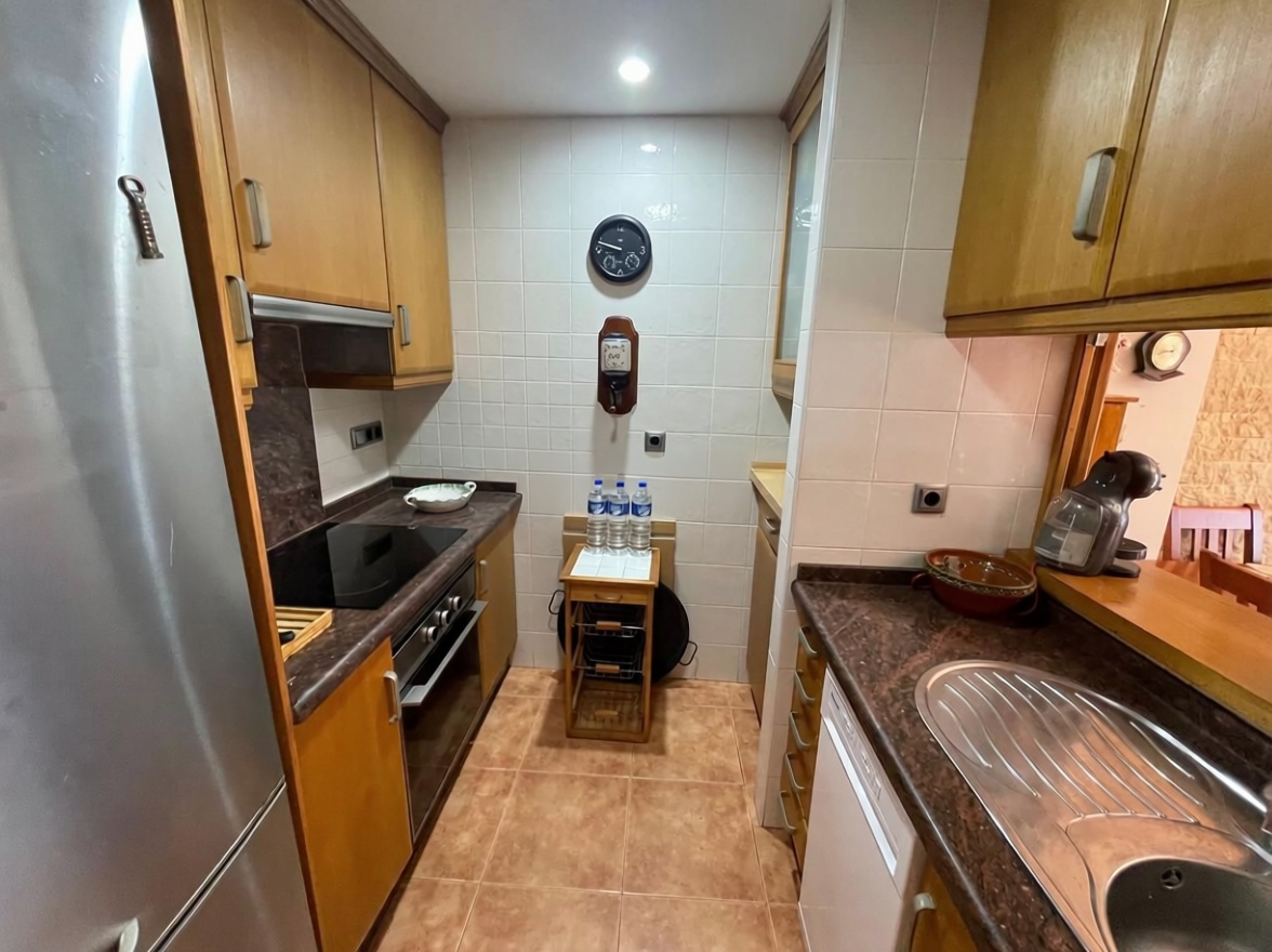 Appartement en première ligne de plage à Águilas — Cuisine