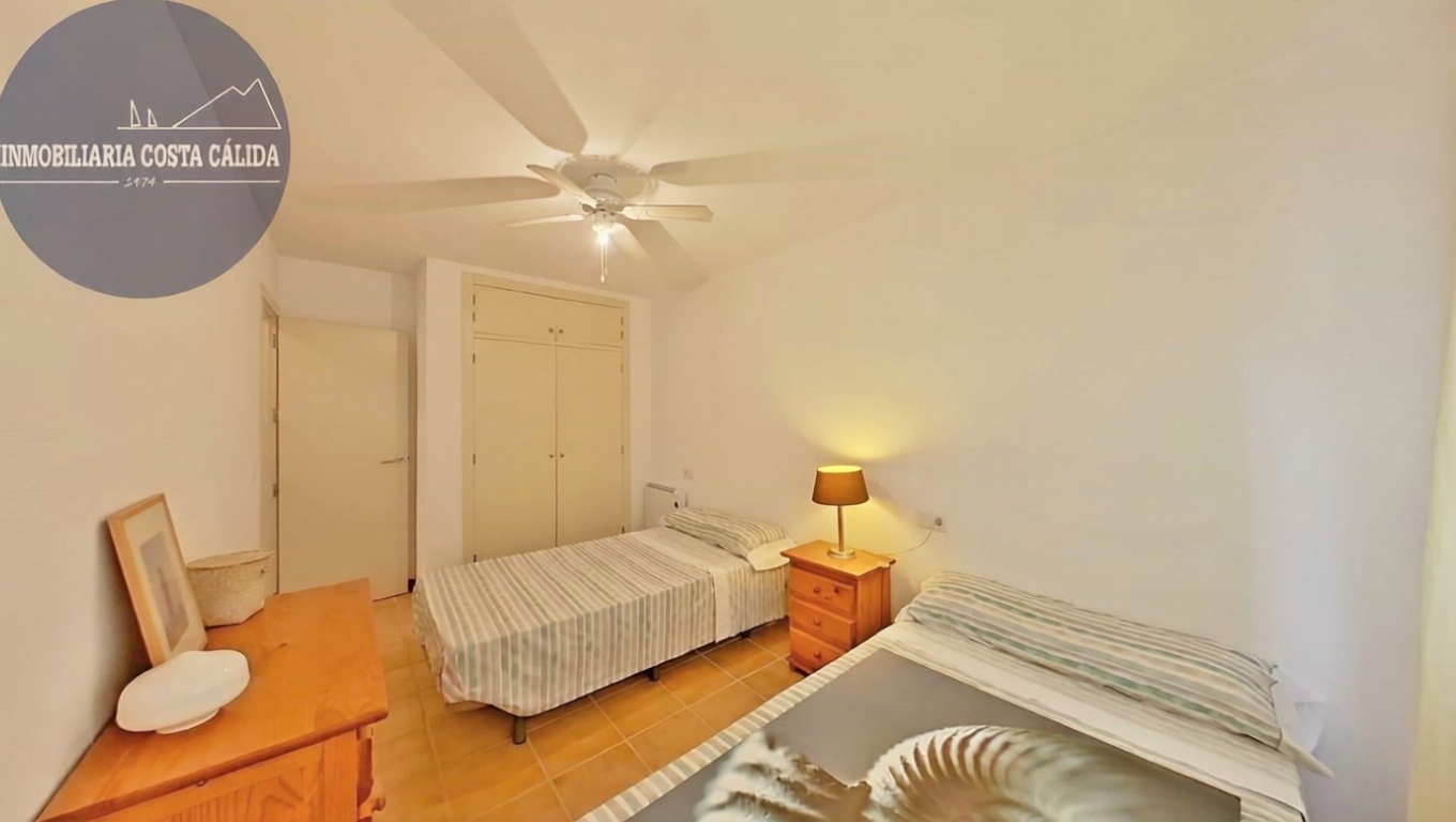 Appartement en première ligne de plage à Águilas — Chambre