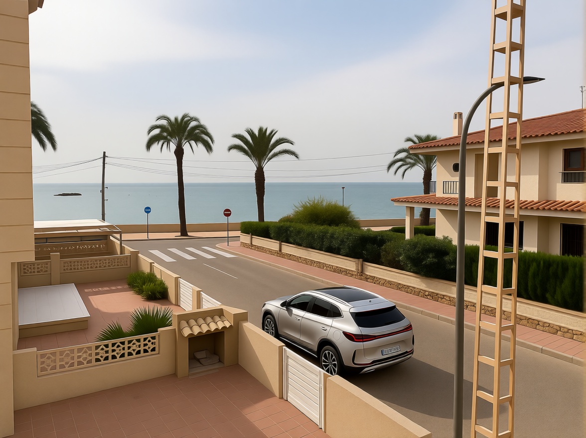 Appartement en première ligne de plage à Águilas — Vue mer