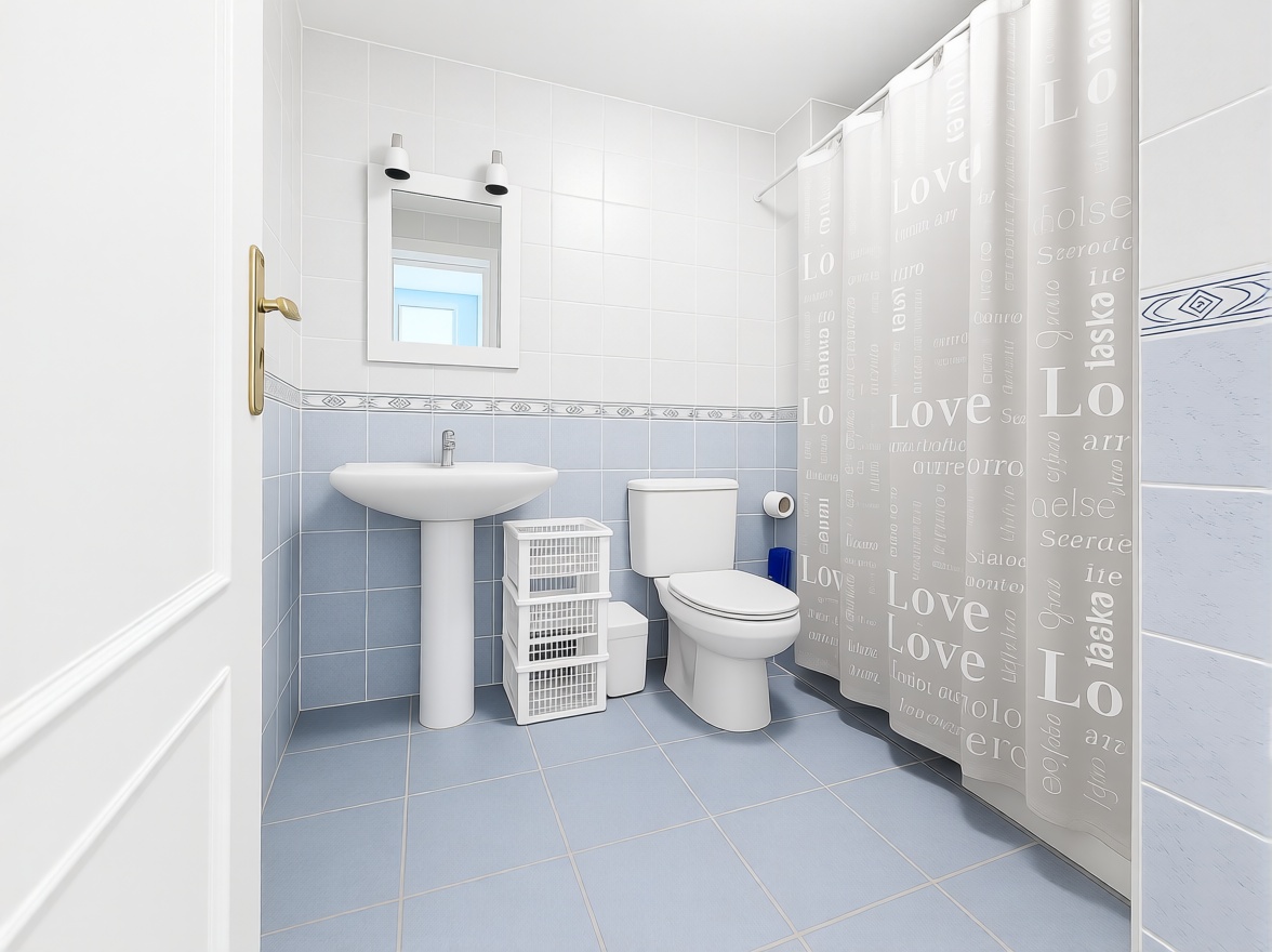 Appartement en première ligne de plage à Águilas — Sanitaires