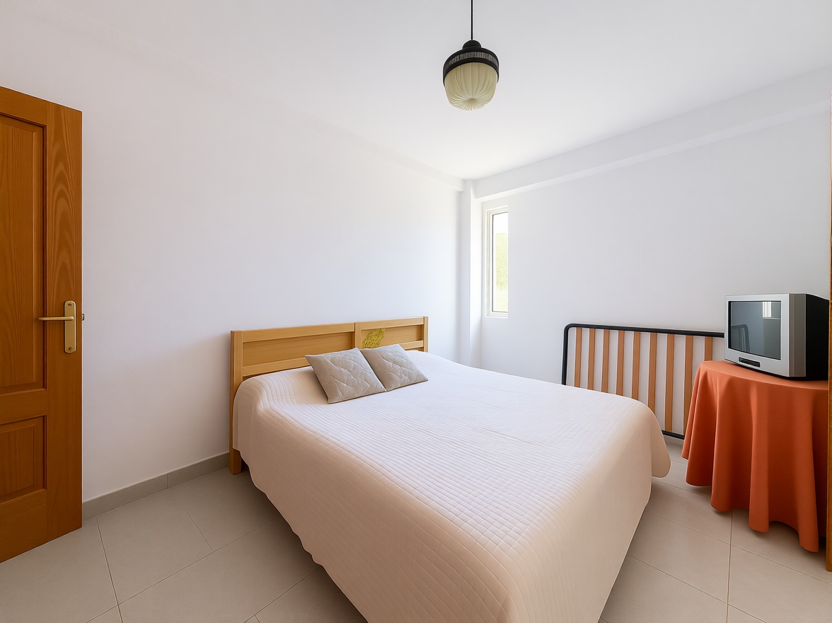 Piso en primera línea de playa en Águilas — Dormitorio