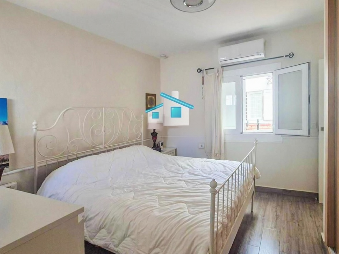 Chalet with direct beach access in Ajo — Bedroom