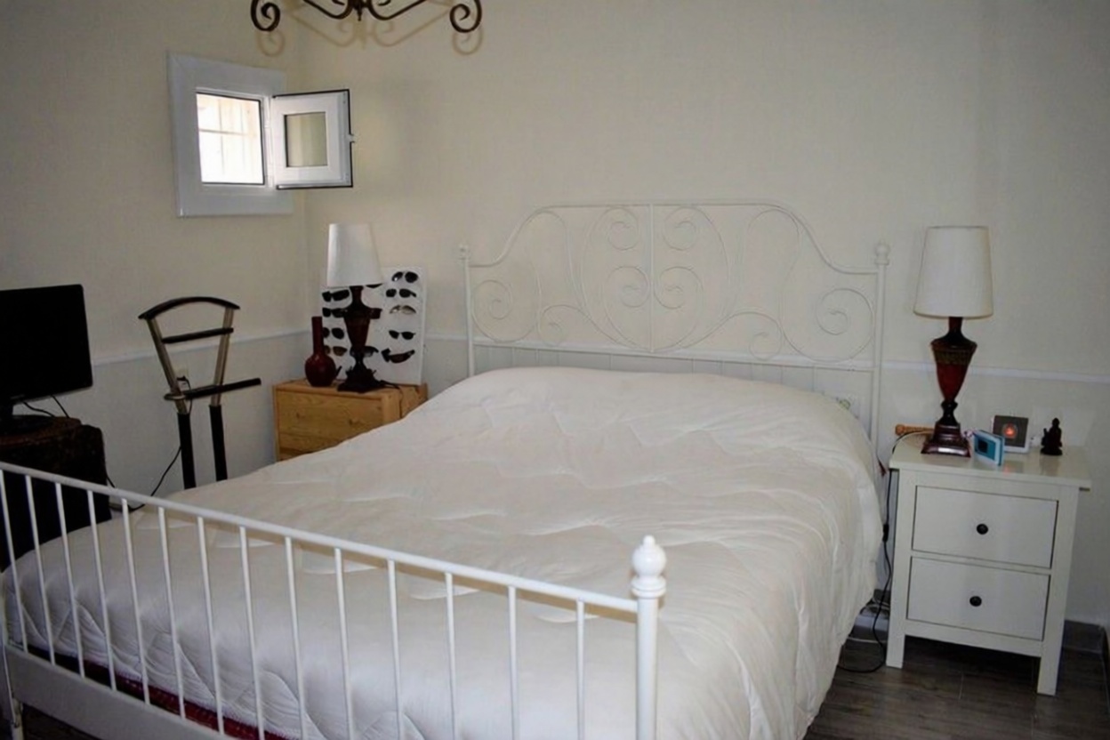 Chalet with direct beach access in Ajo — Bedroom