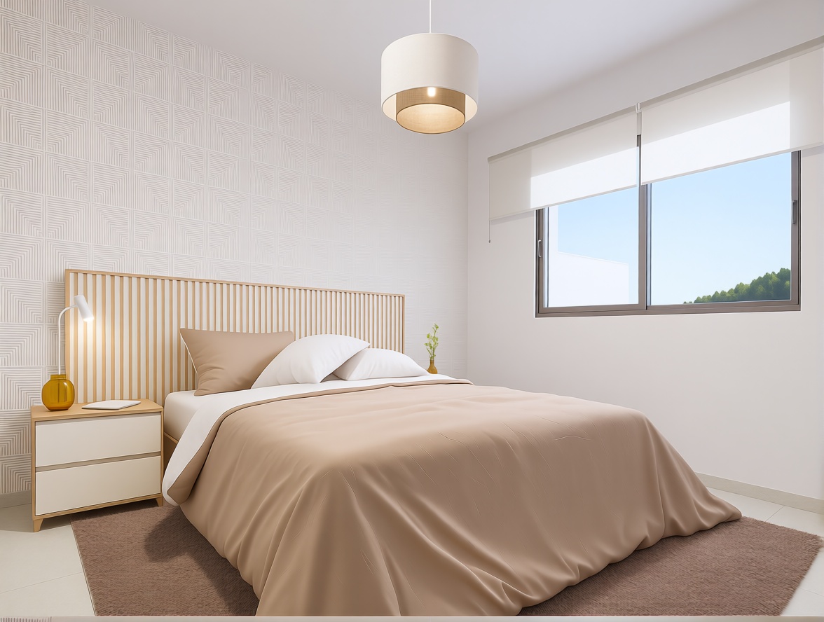 Dúplex en primera línea de playa en San Juan de los Terreros — Dormitorio
