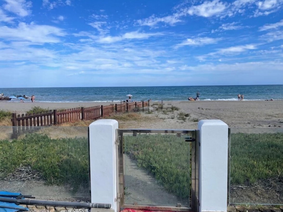 Chalet avec accès direct à la plage à Vera — Vue mer